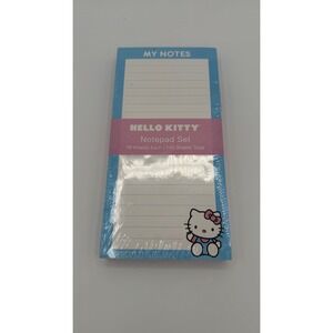 Hello Kitty Notepad Set - My Notes - Stationary‎ - Cute Sanrio Kawaii